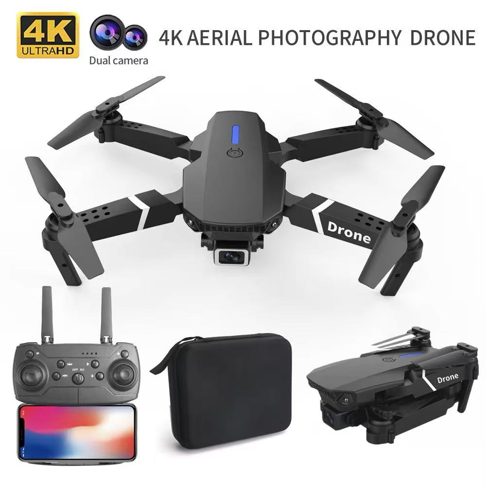 Drone Camera Wide Angle - Профессиональный дрон E88, 4k, широкоугольная HD-камера,