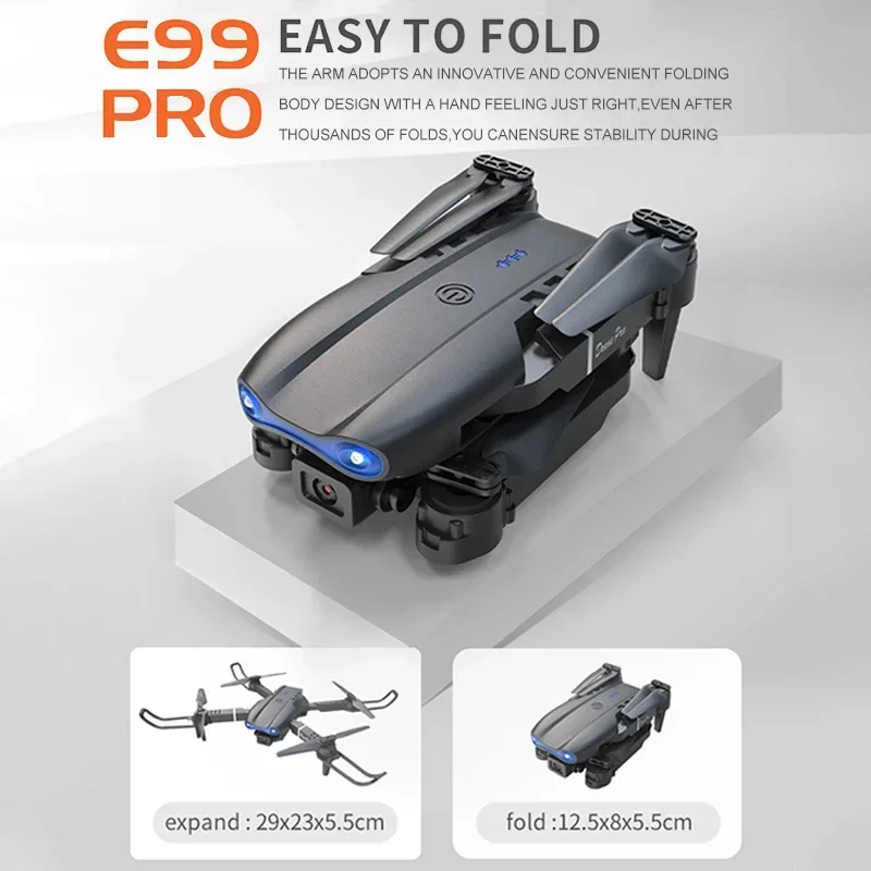 Мини E99Pro Складной радиоупра – обзор и цена Drone Camera Wide Angle