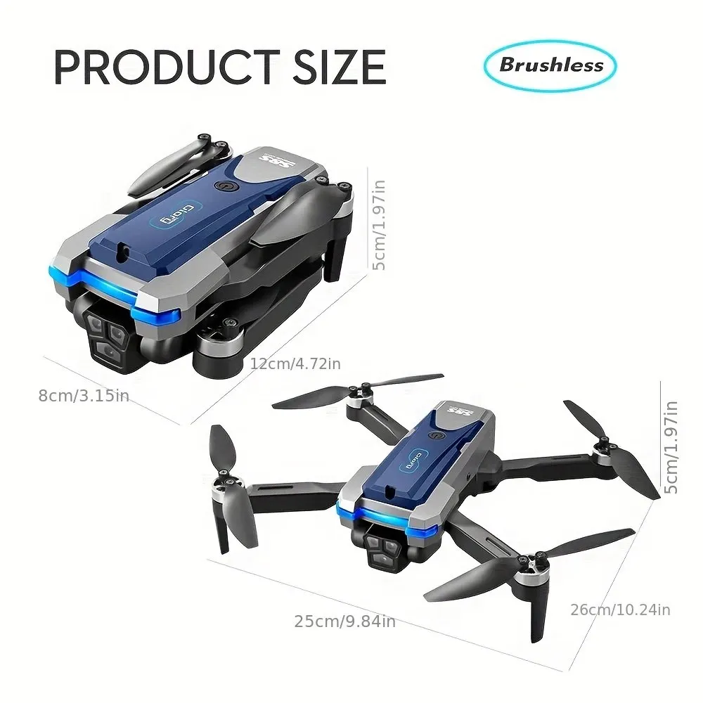 Складной Квадрокоптер S8S, GPS – обзор и цена Drone Camera Mount